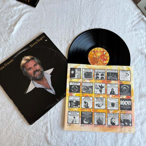 Kenny Rogers Vinyl Lot Kenny, Love or Something like it, &Daytime Friends Record - Picture 3 of 5